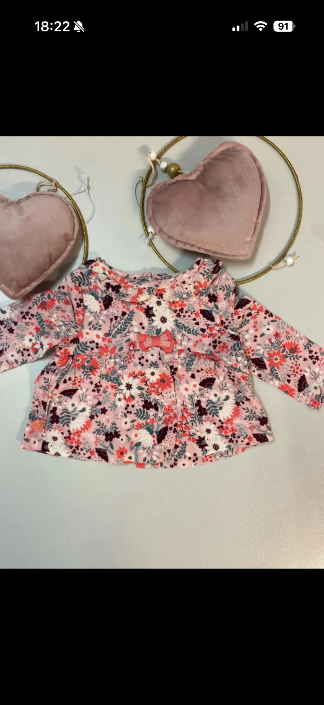 Blouse bébé fille - Sergent major - Taille 3 mois